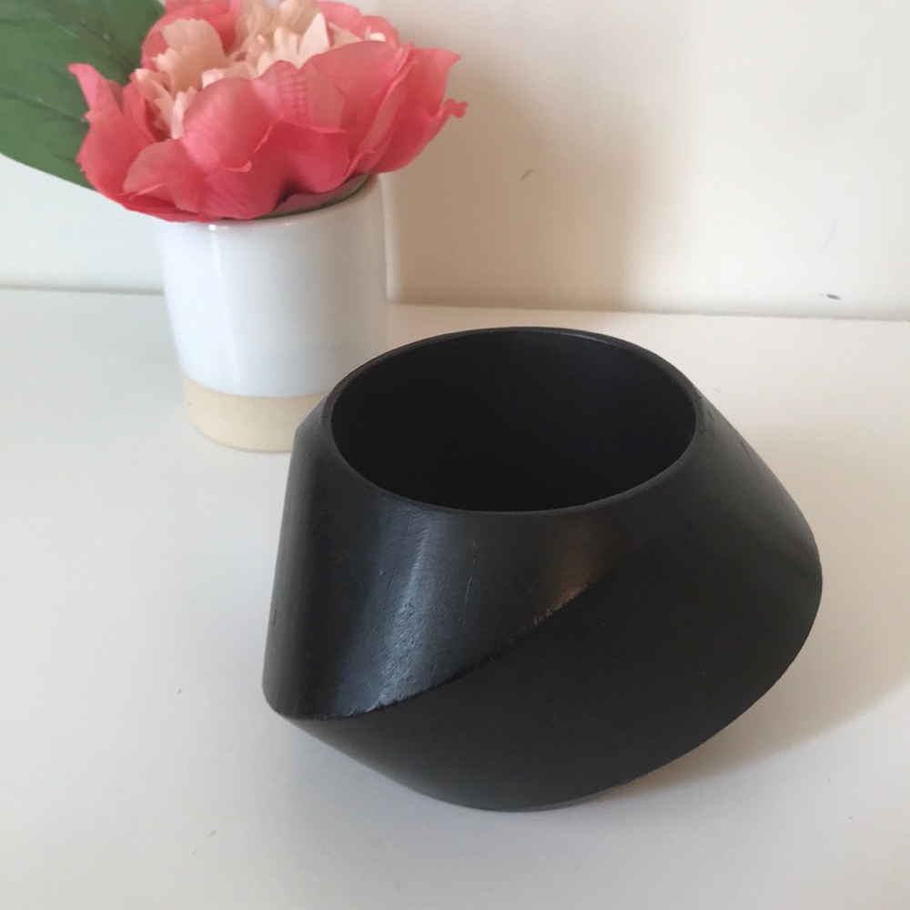 Black Wooden Bracelet